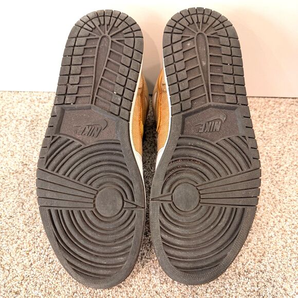 Nike Air Jordan 1 Retro Fathers Day Tweed 2008 Size 10.5 White 325514-101 - Picture 5 of 10